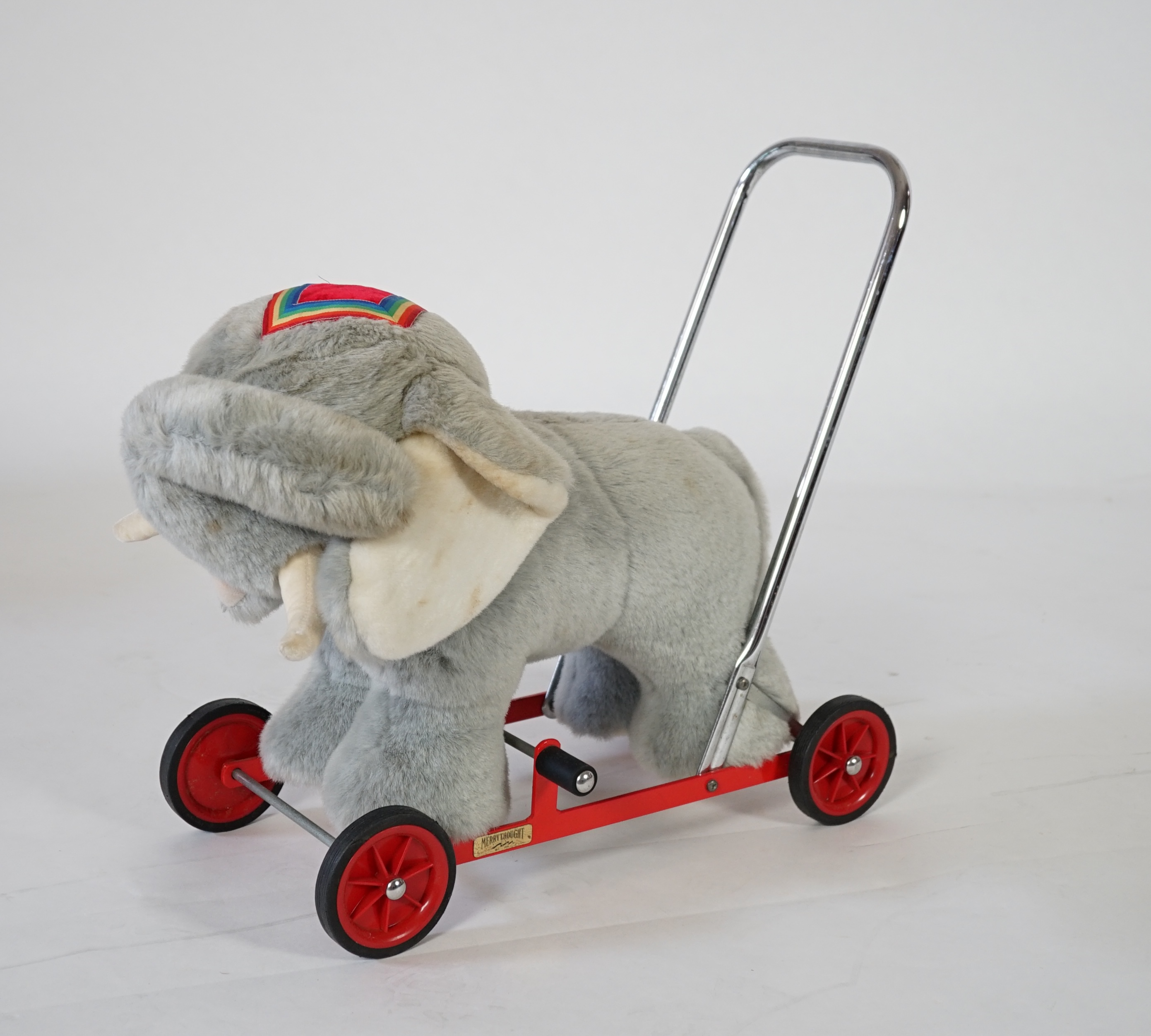 A Merrythought 'ride on elephant', in excellent condition